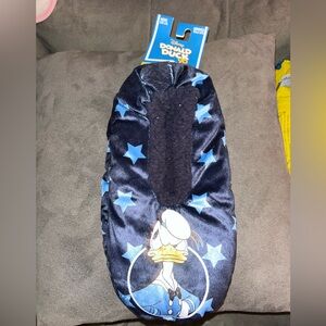 🆕 Disney Donald Duck Men Size Large/X Large (9-11) Sherpa Socks